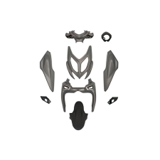 Standard Parts Burkolatkészlet 9 db fekete / szürke Yamaha Aerox 2013 után egyéb motorkerékpár alkatrész