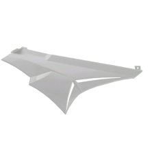 Standard Parts Hátsó jobb oldali panel Derbi Senda DRD / Xtrem 2003 utáni fehér egyéb motorkerékpár alkatrész