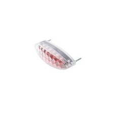 Standard Parts Hátsó lámpa LED univerzális ovális átlátszó motorkerékpár fényszóró