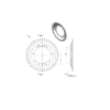 Standard Parts Hátsó lánckerék 42 fogas Peugeot 103 SP / MV (RYS felnik d.94mm) Standard Parts  Kategorizálatlan termékek
