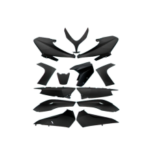 Standard Parts Idomkészlet 13 db fekete fényes Yamaha Tmax 500 2008 - 2012 egyéb motorkerékpár alkatrész