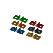 Standard Parts Láncfeszítő alumínium zöld - 15mm Pit Bike / Dirt Bike egyéb motorkerékpár alkatrész
