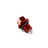 Standard Parts Olajleeresztő Csavar alumínium mágneses Pit Bike / Dirt Bike piros Standard Parts Motor alkatrészek Olajfilterek, olajpumpák