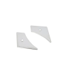 Standard Parts Rögzítő lemezek szerszámtartó MBK 51 króm (2 db) Standard Parts Vázak, idomok, kiegészítők Idomok, burkolat elemek