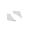 Standard Parts Rögzítő lemezek szerszámtartó MBK 51 króm (2 db) Standard Parts Vázak, idomok, kiegészítők Idomok, burkolat elemek