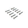 Standard Parts SP-95513 CVT fedél csavar szett 50 4T ezüst Standard Parts Motor alkatrészek Csavarok és alkatrészek