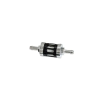 Standard Parts Üzemanyagszűrő 6mm króm/anódizált fekete Standard Parts Motor alkatrészek Üzemanyagcsapok, csövek