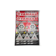 Standard Parts Yamaha matrica szett Piros Standard Parts  Vázak, idomok, kiegészítők Matricák egyéb motorkerékpár alkatrész