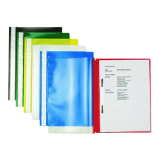 Standard PVC gyorsfűző A4 szürke lefűző