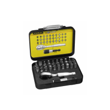 Stanley 1-13-904 Bit készlet 32 részes Mini racsnival (1-13-904) szerszám kiegészítő