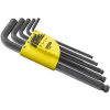 Stanley Imbuszkulcs készlet Bondhus-golyóval 1,5 - 10 mm 1-13-976