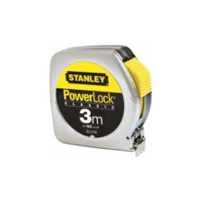 Stanley Powerlock Fémházas Mérőszalag 3Méter (0-33-218) mérőműszer