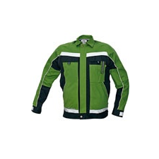  (STANMORE)  Munkás dzseki zöld - fekete munkaruha