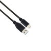 STANSSON CZ-251-D USB-A apa - USB-C apa 3.2 Adat és töltőkábel - Fekete (2m) (CZ-251-D)