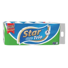 STAR Toalettpapír STAR Trio 3 rétegű 10 tekercses higiéniai papíráru
