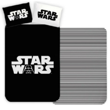 Star Wars Black ágyneműhuzat 140×200cm, 70×90 cm lakástextília