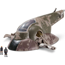 Star Wars - Csillagok háborúja Micro Galaxy Squadron 20 cm-es jármű figurával - Boba Fett űrhajója autópálya és játékautó