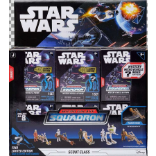 Star Wars - Csillagok háborúja Micro Galaxy Squadron meglepetés jármű figurával 5 cm autópálya és játékautó
