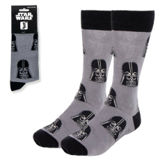  Star Wars Darth Vader férfi hosszú szárú zokni 38/45