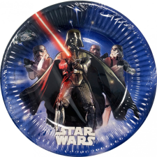 Star Wars Lightsaber papírtányér 8 db-os 20 cm party kellék