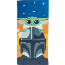 Star Wars Mandalorian fürdőlepedő, strand törölköző 70x140cm lakástextília