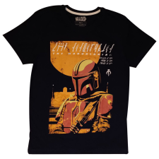 Star Wars The Mandalorian Póló - Bounty Hunter - S-es férfi póló
