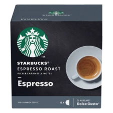 STARBUCKS Kávékapszula STARBUCKS by Nescafé Dolce Gusto Espresso Roast 12 kapszula/doboz kávé