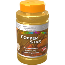 Starlife Copper Star 60 db réz tabletta - StarLife vitamin és táplálékkiegészítő