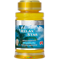 Starlife Relax Star 60 db kapszula, relaxáció, vitalitás gyógynövényekkel - StarLife vitamin és táplálékkiegészítő