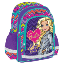 Starpak Barbie Iskolatáska, táska 38 cm lila iskolatáska