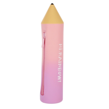 Starpak Ceruza formájú szilikon tolltartó - rózsaszín ombre tolltartó