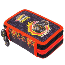 Starpak Hot Wheels 3 emeletes tolltartó felszerelt - Monster Trucks tolltartó