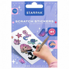 STARPAK lekaparós matrica szett - 5 lapos - lányos gyermek- és ifjúsági könyv