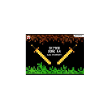 Starpak Pixel Game A/4 vázlatfüzet - 20 lapos füzet