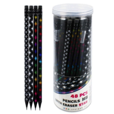 Starpak Star HB grafit ceruza radírral ceruza