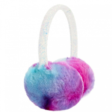 Starpak Szőrmés glitteres fülmelegítő - Ombre lila