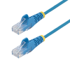 Startech - 0,5 m-es CAT6 kábel - vékony - N6PAT50CMBLS