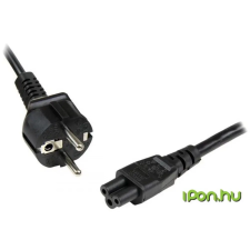 Startech 230V Lóhere Tápkábel Fekete 1m PXTNB3SEU1M kábel és adapter