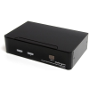 Startech 2 Port DVI USB KVM Switch with Audio and USB 2.0 Hub