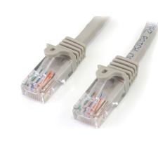 Startech 45PAT5MGR UTP CAT5e Patch kábel 5m Szürke kábel és adapter