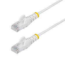Startech - 50 cm-es fehér, vékony CAT6 Ethernet kábel - N6PAT50CMWHS kábel és adapter