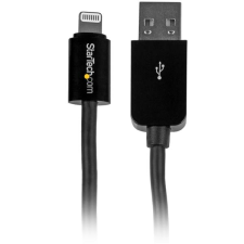 Startech - Apple Lightning Connector to USB Cable - Black - 3M kábel és adapter
