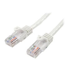 Startech .com 0.5m White Cat5e / Cat 5 Snagless Ethernet Patch Cable 0.5 m - patch cable - 50 cm - white (45PAT50CMWH) - UTP kábel és adapter
