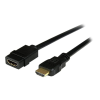 Startech .com 2m (6ft) HDMI Extension Cable, Ultra HD HDMI Male to Female Cable, 4K HDMI Cable Extender, 4K 30Hz UHD HDMI Cable with Ethernet M/F, High Speed HDMI 1.4 Cable, 10.2Gbps - HDMI Cord Extender - HDMI extension cable - 2 m (HDEXT2M)