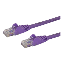 Startech .com 3m CAT6 Ethernet Cable - Purple Snagless Gigabit CAT 6 Wire - 100W PoE RJ45 UTP 650MHz Category 6 Network Patch Cord UL/TIA (N6PATC3MPL) - network cable - 3 m - purple (N6PATC3MPL) - UTP kábel és adapter