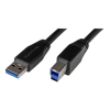 Startech .com 5m 15 ft Active USB 3.0 USB-A to USB-B Cable - M/M - USB A to B Cable - USB 3.1 Gen 1 (5 Gbps) (USB3SAB5M) - USB cable - 5 m (USB3SAB5M)