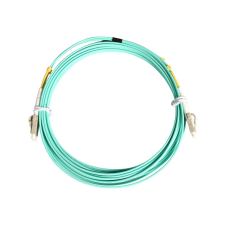 Startech .com 5m Fiber Optic Cable - 10 Gb Aqua - Multimode Duplex 50/125 - LSZH - LC/LC - OM3 - LC to LC Fiber Patch Cable - patch cable - 5 m - aqua (A50FBLCLC5) kábel és adapter