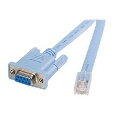 Startech .com 6 ft RJ45 to DB9 Cisco Console Management Router Cable - M/F Serial Console Cable (DB9CONCABL6) - serial cable - 1.8 m (DB9CONCABL6) kábel és adapter