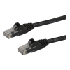 Startech .com 7m CAT6 Ethernet Cable - Black Snagless Gigabit CAT 6 Wire - 100W PoE RJ45 UTP 650MHz Category 6 Network Patch Cord UL/TIA (N6PATC7MBK) - patch cable - 7 m - black (N6PATC7MBK)
