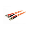 Startech .com FIBLCST1 száloptikás kábel 1 M LC ST OM1 Narancssárga (FIBLCST1)